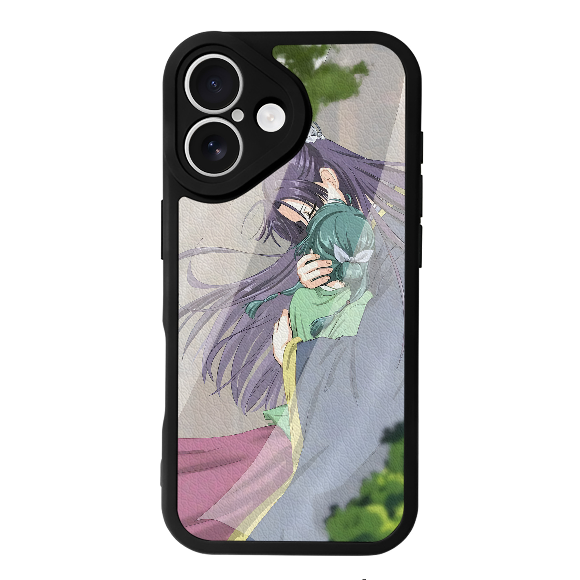 （画像用） 薬屋のひとりごと The Apothecary Diaries 【iPhone 16シリーズ対応】シリコンスマホケース（レザー調） 材質：シリコン